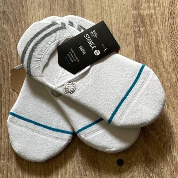 (5) New Stance No Show Socks,L - Picture 6 of 7